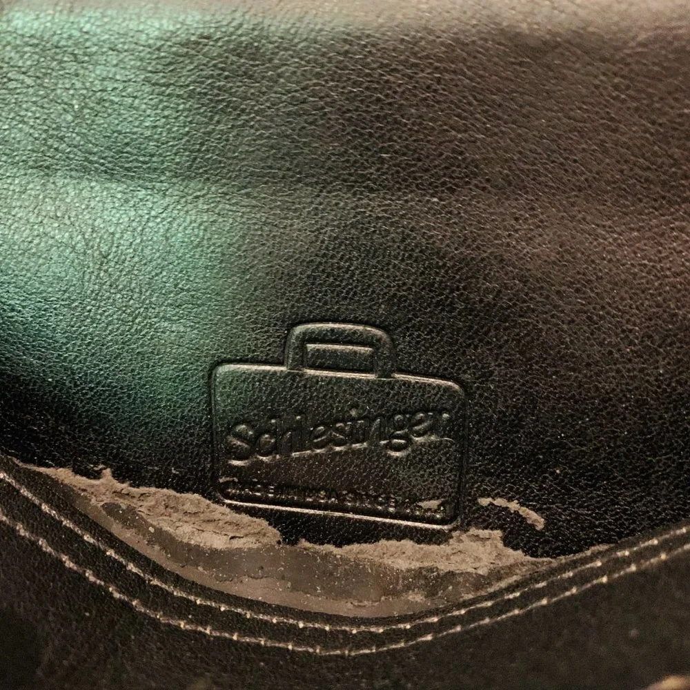 Schlesinger Brothers Leather Briefcase